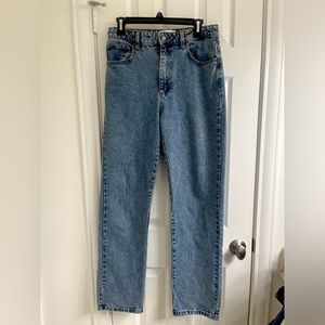 Cotton On high rise straight jeans